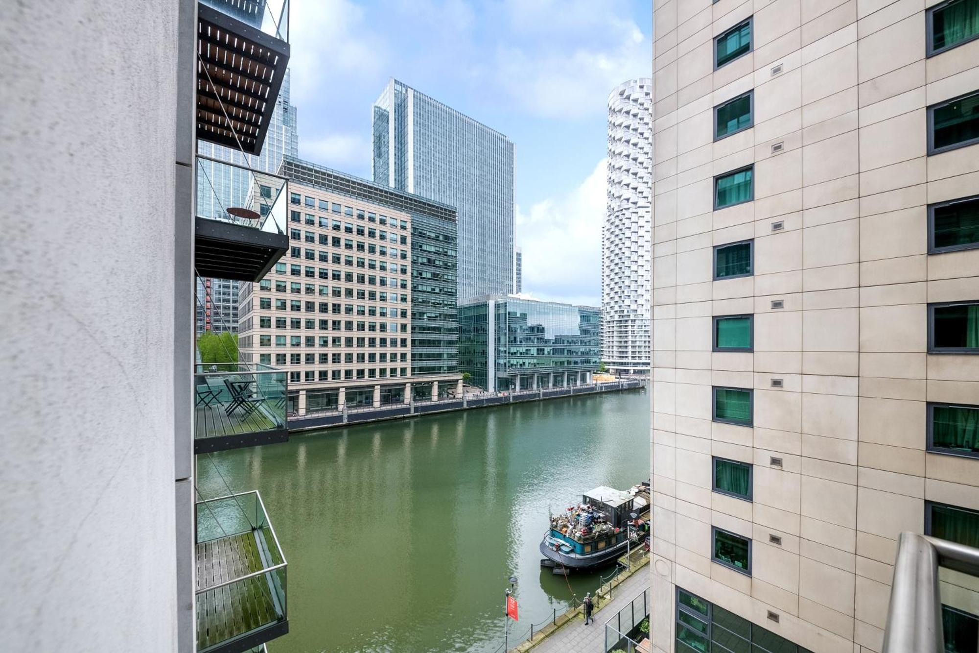 Apartament Londwell, Canary Wharf River Thames Balcony Londra